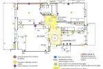 Progetto casa: pianta con quote e allacci - Antonio Previato