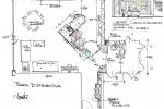 Progetto open space con interparete obliqua - Antonio Previato