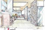 Progetto casa: open space con pedane - Antonio Previato Progettista Designer