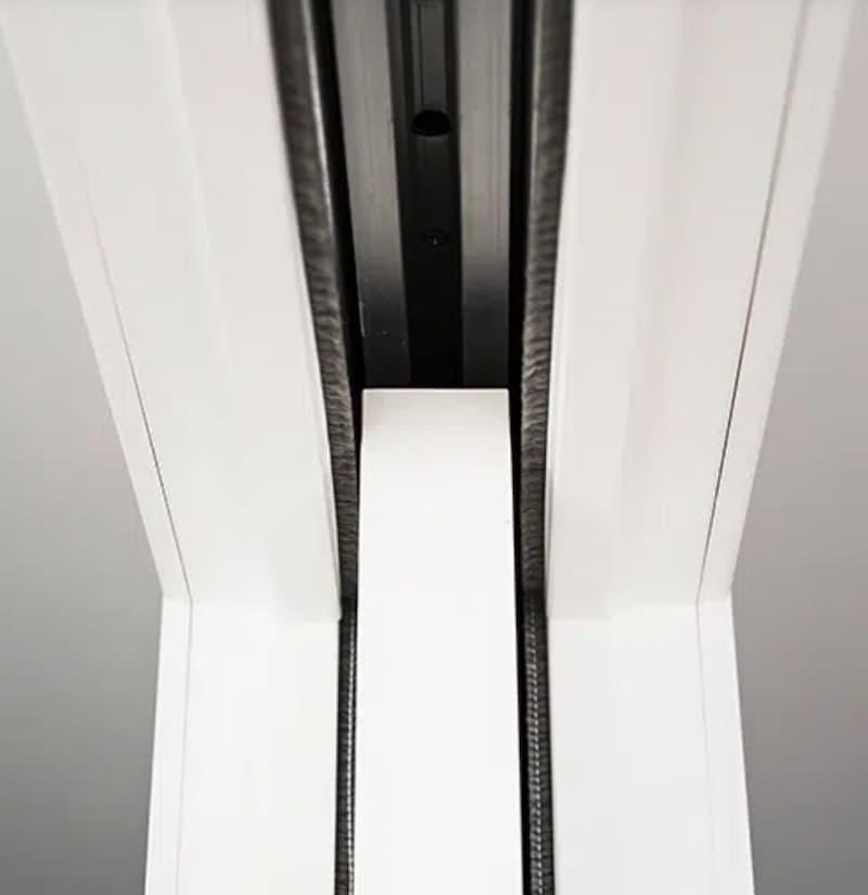 Binario porta scorrevole - foto eclisse