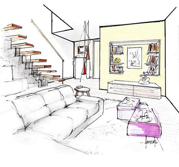 Rivestimenti pareti living