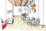 Rivestimenti soffitto con travi - Antonio Previato Designer