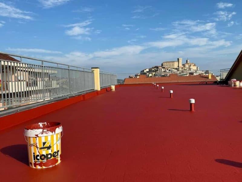 Impermeabilizzazione di una vecchia guaina - Icobit