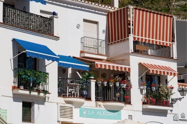 Tende balconi condominio