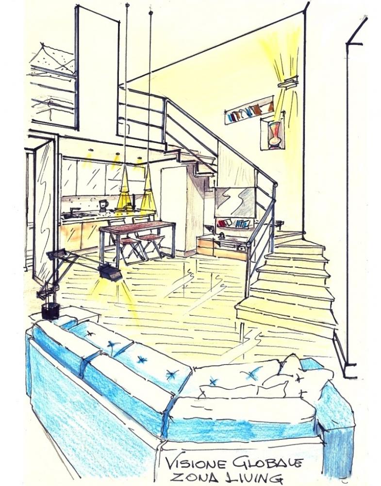 Illuminare casa piccola con soppalco - Antonio Previato Progettista Designer