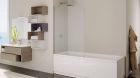 Img Bagno piccolo: come recuperare spazio sostituendo la vasca con una doccia compatta