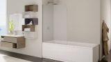 Bagno piccolo: come recuperare spazio sostituendo la vasca con una doccia compatta