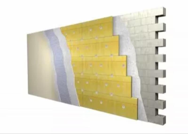 Cappotto per calcestruzzo vibrocompresso - foto isover
