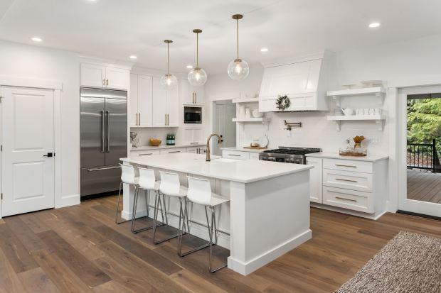 Parquet in cucina 