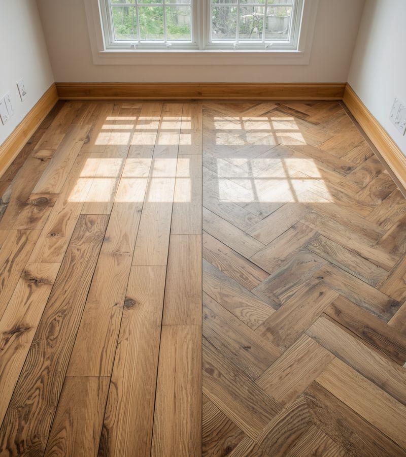 Differenza tra posa flottante e posa incollata di parquet prefinito sottile