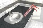 Ripristinare la protezione dei bordi del lavabo con silicone - foto getty images