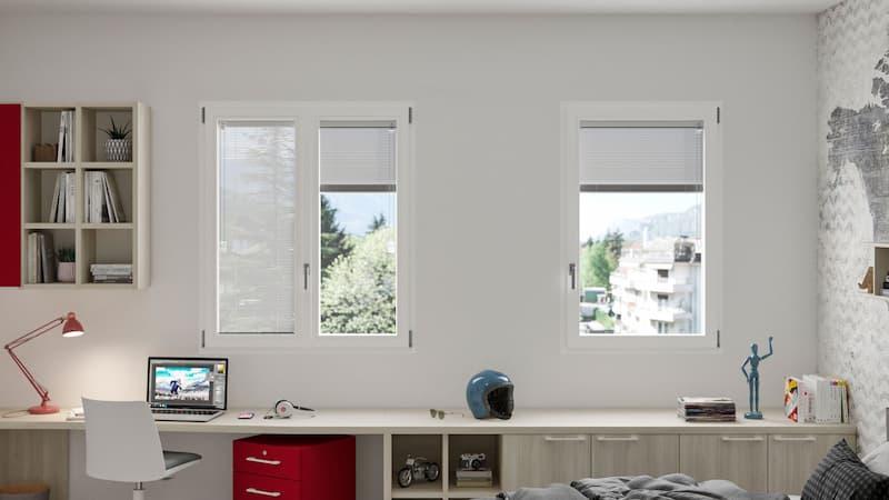Veneziane integrate interne - foto wnd finestre in pvc