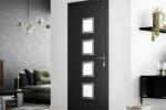 Porta ingresso alluminio linea inox - foto oknoplast