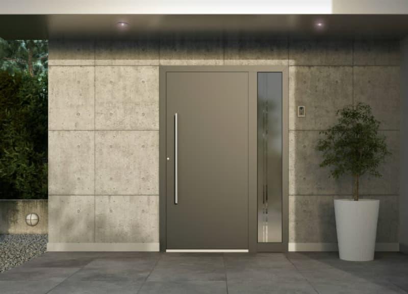 Portoncino ingresso groove - foto oknoplast
