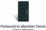 Portoncino alluminio linea intarsio - foto oknoplast