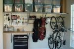 Zona hobby e deposito nel garage - foto pinterest