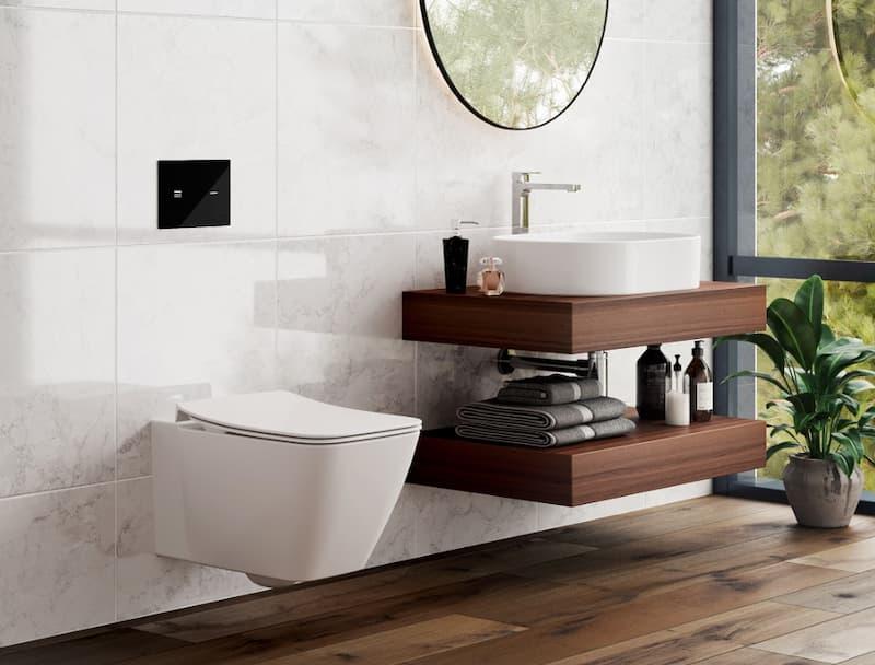 Placca di comando vaschetta wc - foto ideal standard srl
