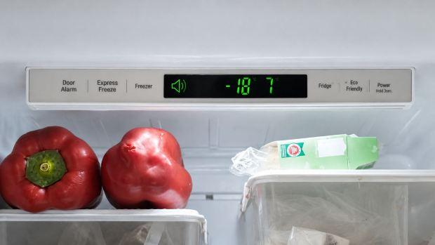 Impostazione temperatura frigo con temperatura troppo alta