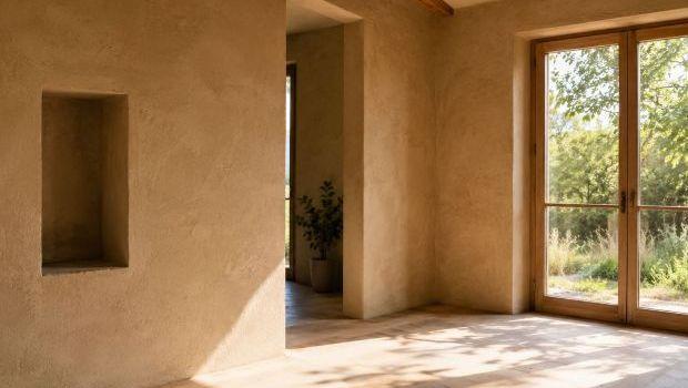 Intonaci in argilla: umidit&agrave;, comfort e condizioni di utilizzo