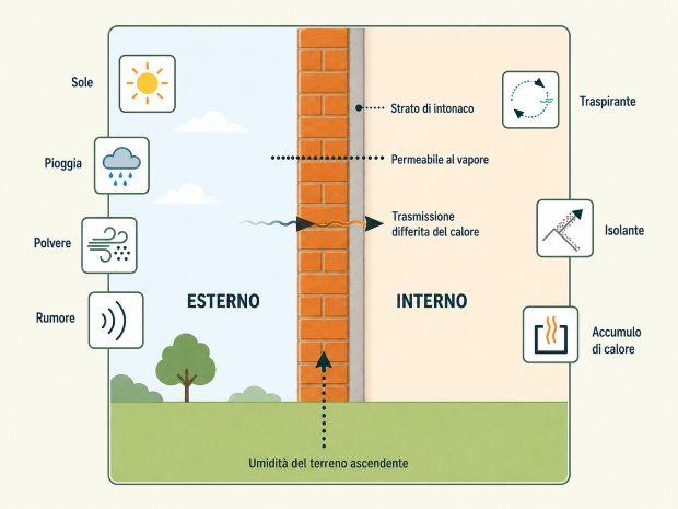 Come lavora l'intonaco di argilla