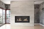 Biocamino con box da incasso - foto british fires srl