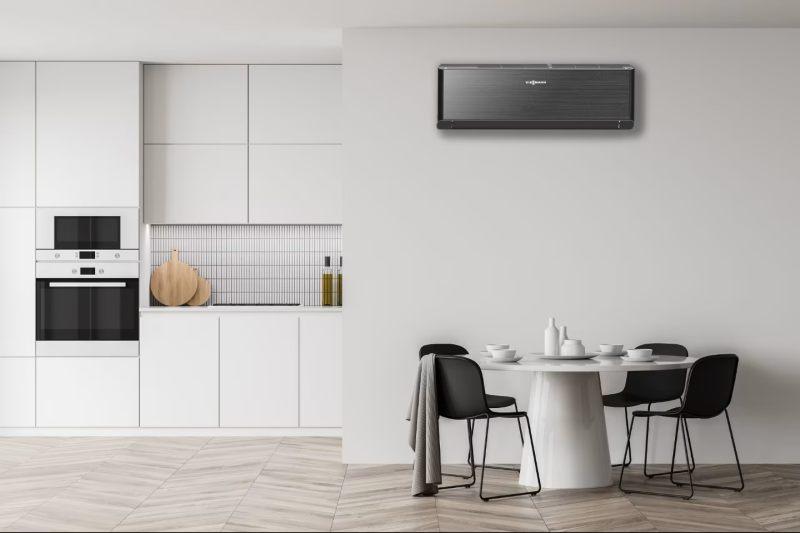 Condizionatore Viessmann Vitoclima 232-S black in salotto