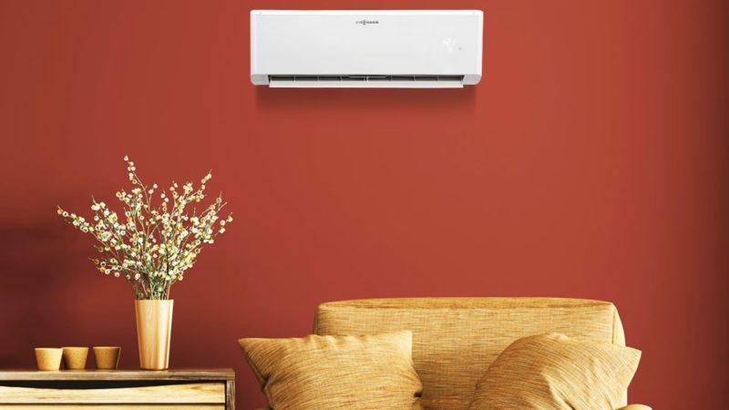 Condizionatore Viessmann in soggiorno