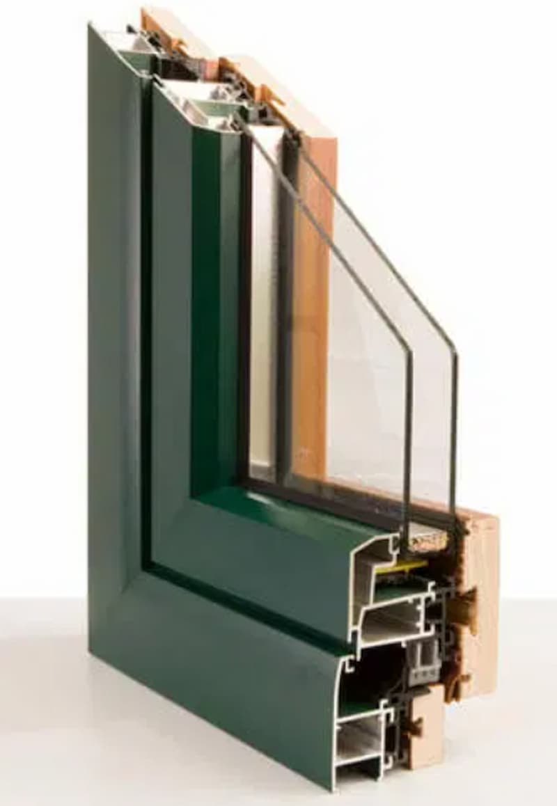 alluminio e legno