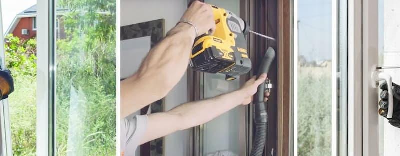 Posa in opera infissi - foto  punto sicurezza casa