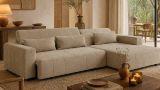 Divano con penisola o chaise longue: differenze pratiche nella scelta