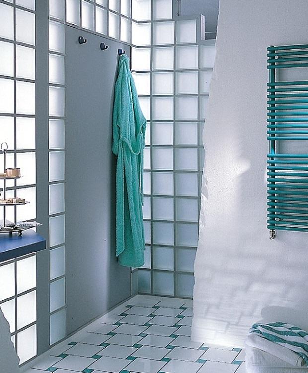 Vetrocemento bagno Seves Glass Block