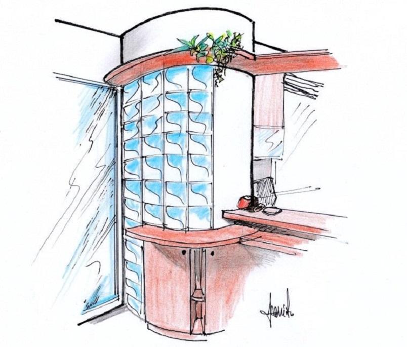 Setto in vetrocemento - Antonio Previato Progettista Designer