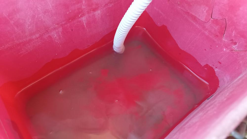 Scarrico acqua condizionatore - Foto Daniele F. Toscana