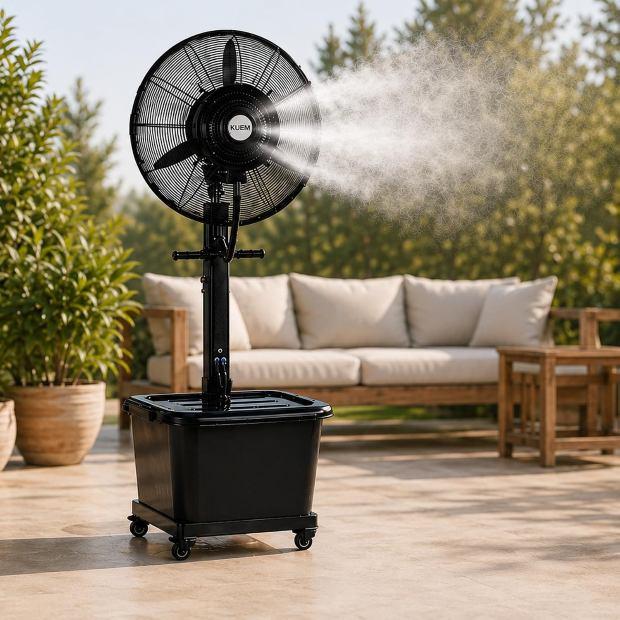 Ventilatore con nebulizzatore integrato 