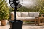 Ventilatore con nebulizzatore - Foto Koem