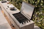 Il modello Base di Kettal con barbecue a gas