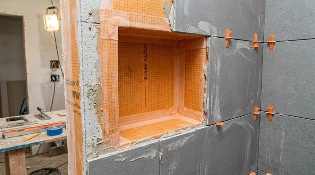Impermeabilizzazione nicchia doccia, da bathify.ca