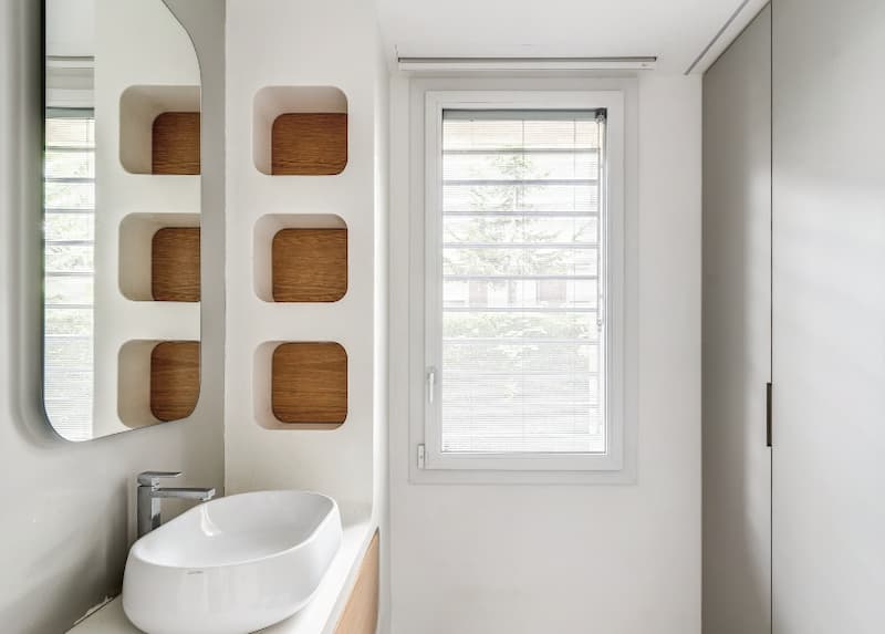 oscurare la finestra del bagno