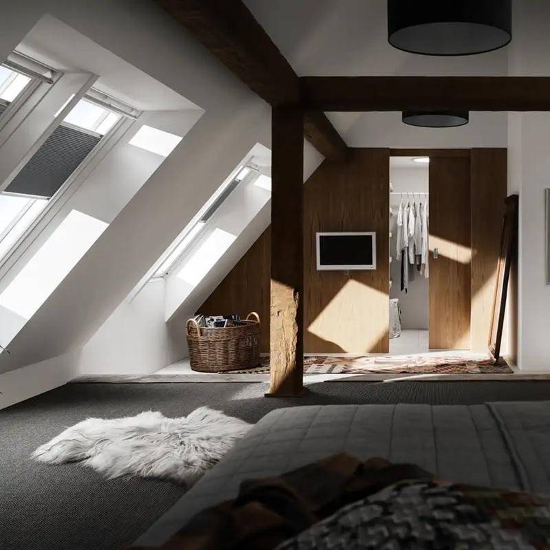 Le tende oscuranti plissettate di Velux