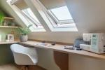 Tende a rullo oscuranti per mansarda - foto velux