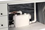 Pompa sollevamento sotto il lavabo - Foto Ineflo