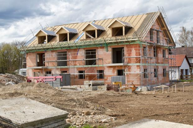 Costruzione casa in mattoni 