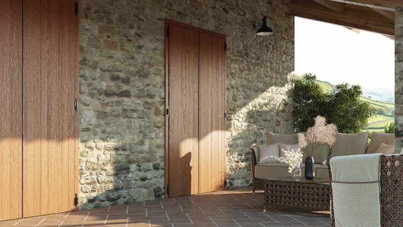 Persiana in legno giotto di fossati serramenti
