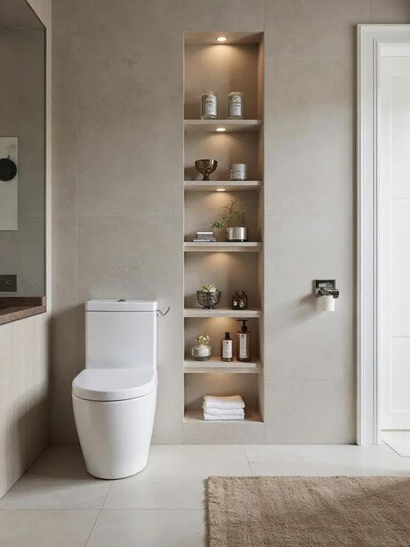 Controparete con nicchia integrata, da remodelgang.com
