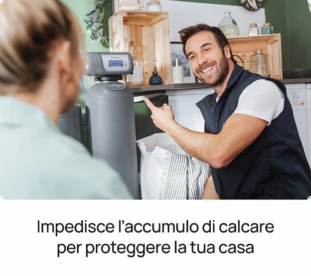 Come influisce l'acqua di casa su pulizie e cibo