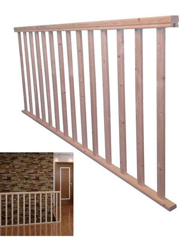 Il parapetto di legno di Bricolino