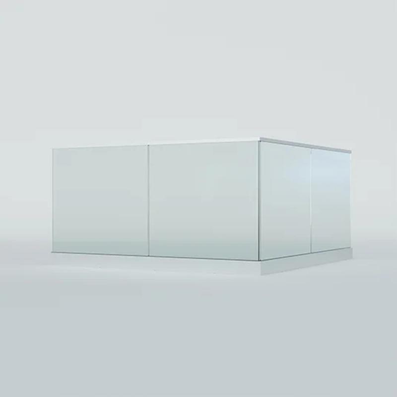 Il parapetto di vetro Easy Glass Smart di Q-railing