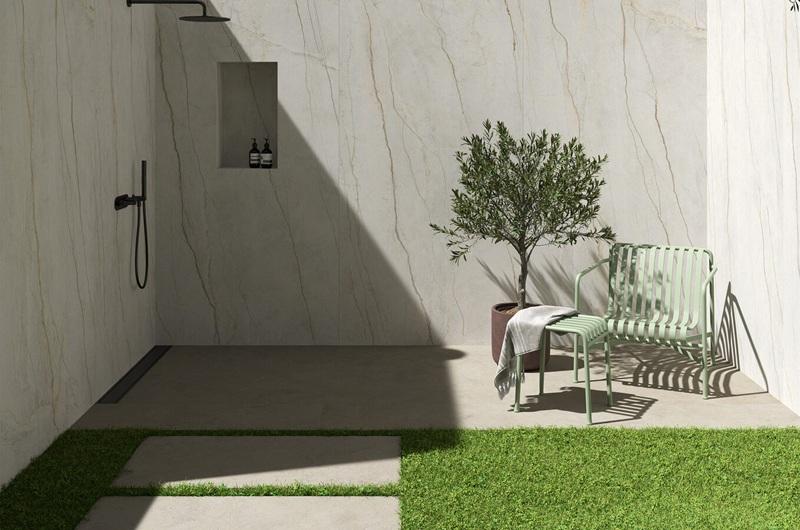 Il gres porcellanato Mystone Tivoli20 di Marazzi