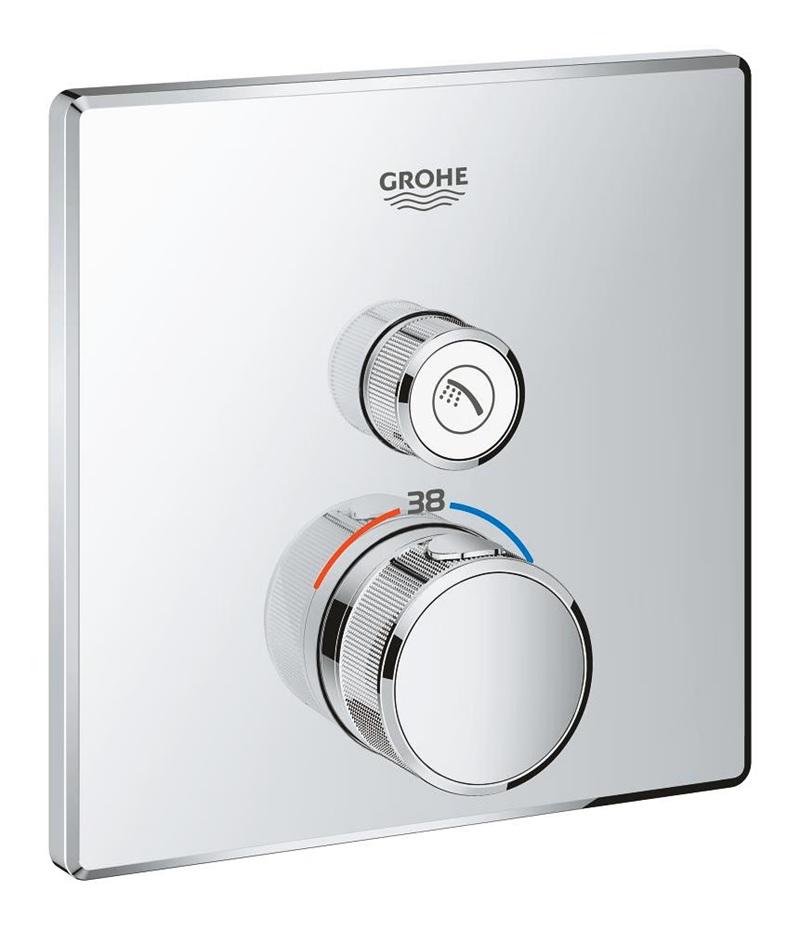 Il miscelatore termostatico Grohtherm SmartControl di Grohe
