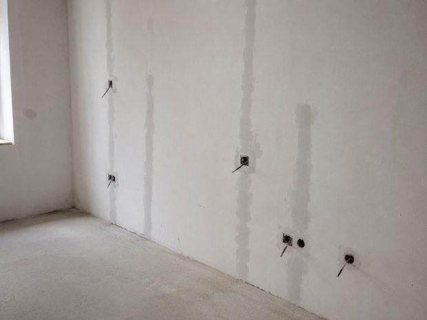 Chiusura tracce in cantiere 